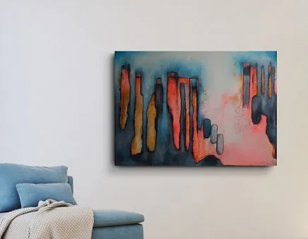 fantasimalerier, fantasidyr, billedkunstner, malerier, boligindretning, interiør